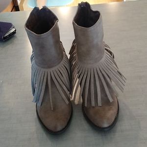 6.5 Very Volatile tassel REAL leather boots